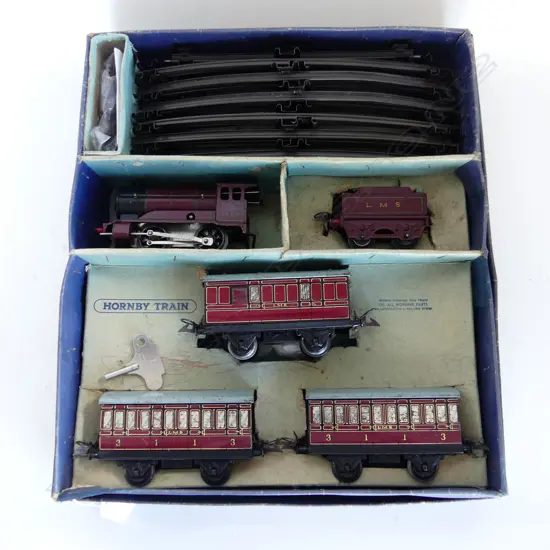 HORNBY TRAIN SET IN ORIG. BOX