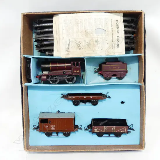 HORNBY TRAIN SET IN ORIG. BOX