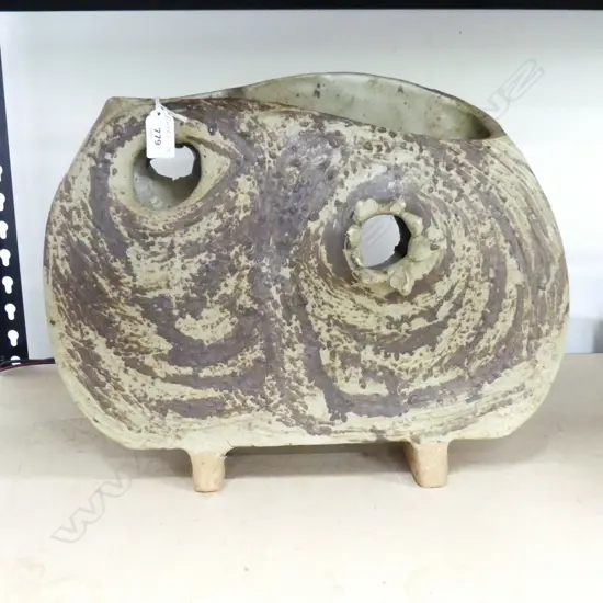 STUDIO POTTERY VASE, 410X330MM