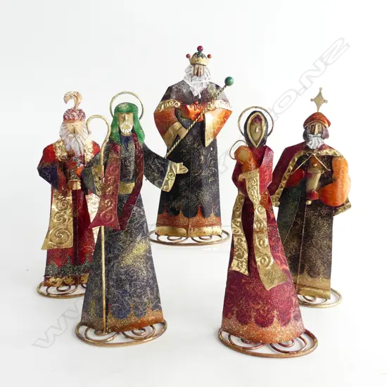 5 PIECE MODERN METAL NAVITY SET TALLEST 280mm