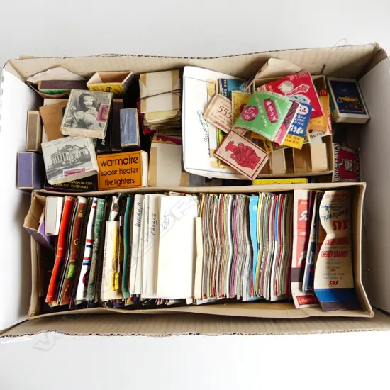 BOX: WORLD MATCH BOX COVER COLLECTION