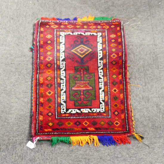 156A - PERSIAN SALT BAG w FLUORO FRINGE 650 x 490mm