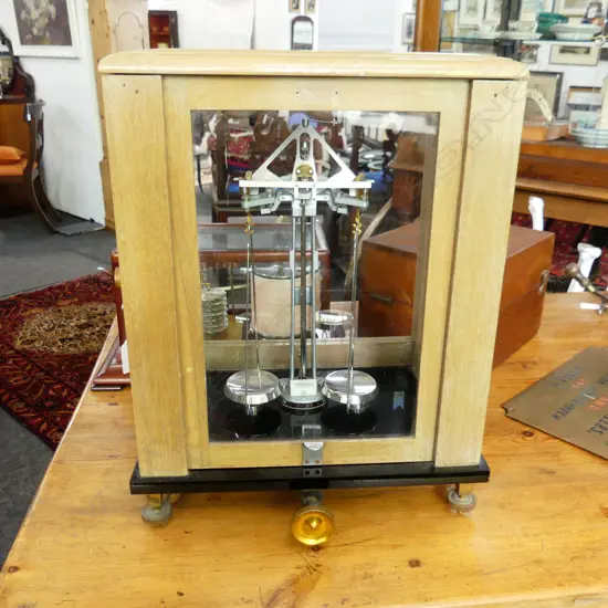 CASED LABORATORY SCALES 345x250x445mm