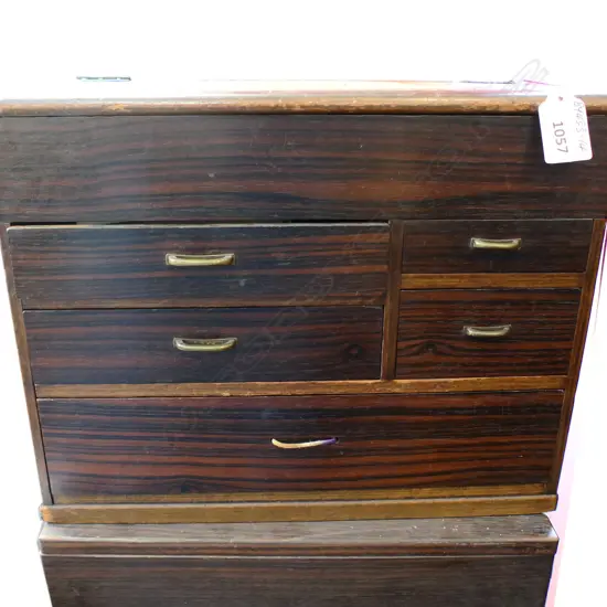 OLD JAPANESE SEWING BOX AF