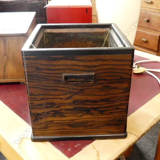 MACASSAR EBONY INCENSE BURNER H247mm