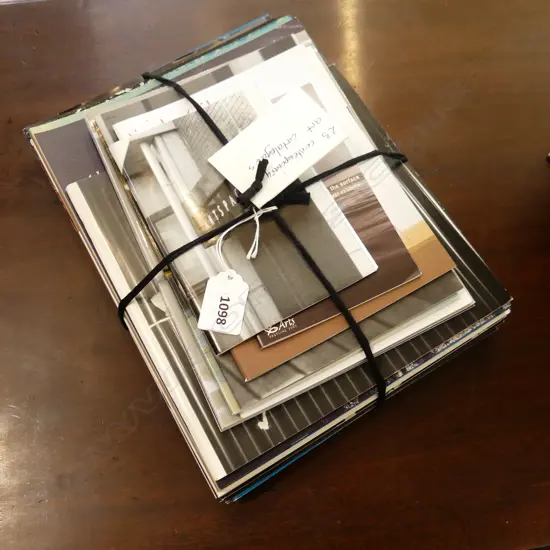 23 CONTEMPORARY ART CATALOGUES