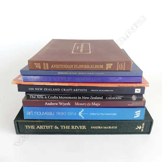 9 ASST. ART BOOKS; ARTS & CRAFTS ETC