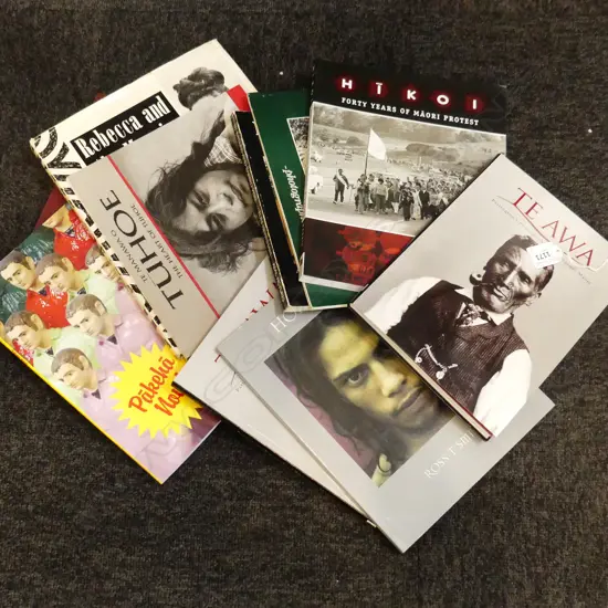 10 PHOTOGRAPHY BOOKS; NZ MAORI / PAKEHA / 1981 PROTESTS INTEREST...