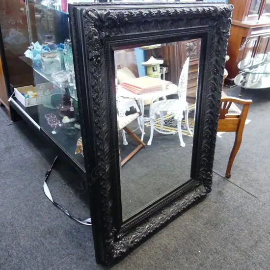 LG MIRROR - BLACK FRAME 1250x950mm