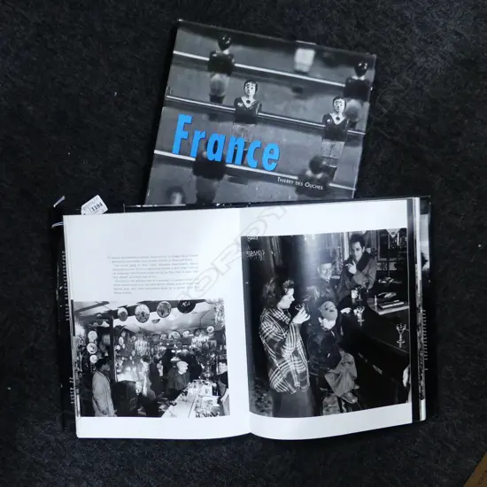 2 FRENCH PHOTOGRAPHY COFFEE TABLE BOOKS; DOISNEAU PARIS, THIERRY DES OUCHES