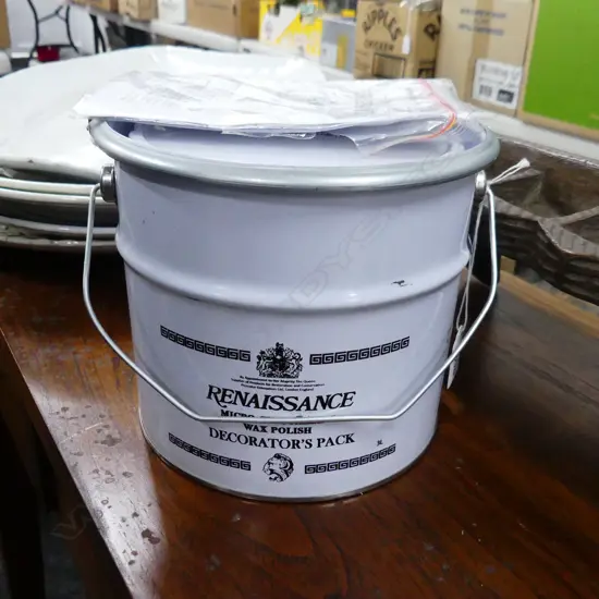 3L TIN OF RENAISSANCE WAX POLISH