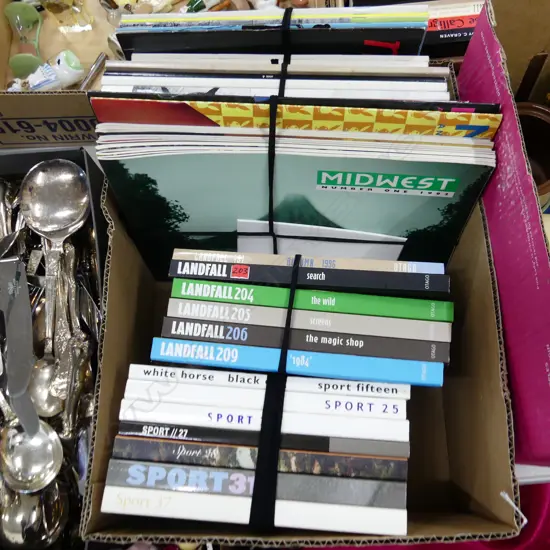 BOX ASST. ART & LITERATURE JOURNALS...