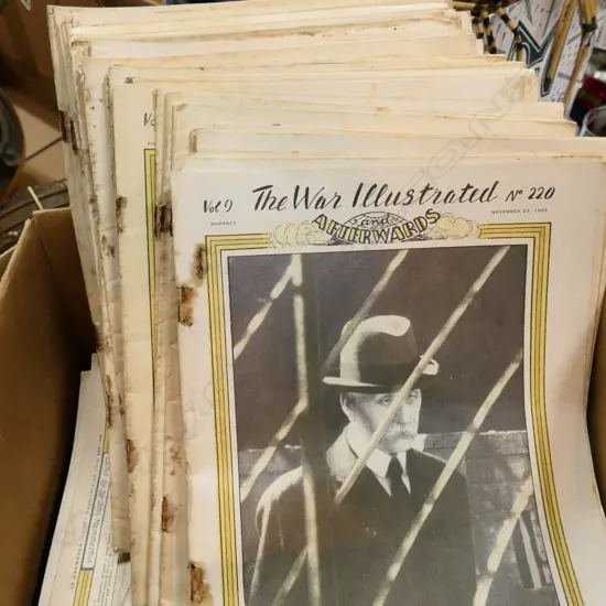 WWII-PERIOD MILITARY MAGAZINES