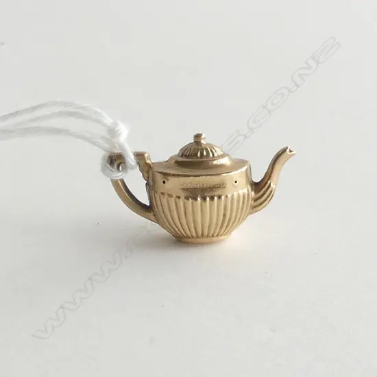 9ct GOLD KETTLE CHARM 1.15gm