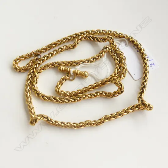 GOLD PLATED CHAIN NO CLASP L.800mm