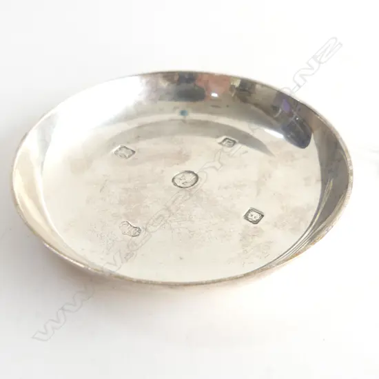 STG SILVER PIN DISH LONDON 1952 WILSON & GIL 71 GRAMS
