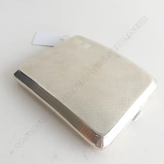 STG SILVER CIGARETTE CASE 'B' TANDY & SONS B'HAM 1927 129 GRAMS