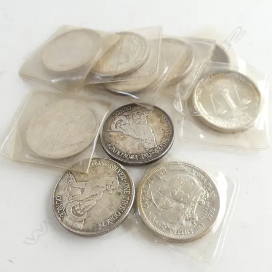 10 TROY OUNCE PURE SILVER TOKENS