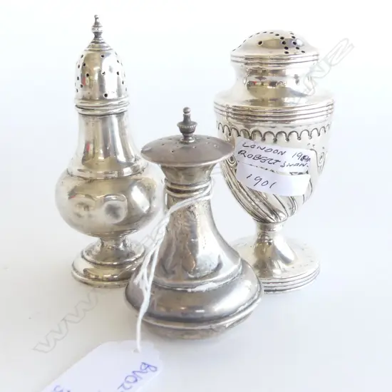 3 STG SILVER CONDIMENTS 110 GRAMS A/F