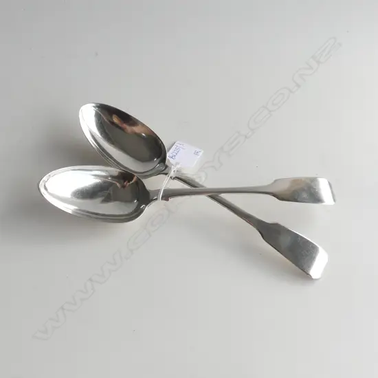 PR STG SILVER TABLE SPOONS LONDON 1839 147 GRAMS