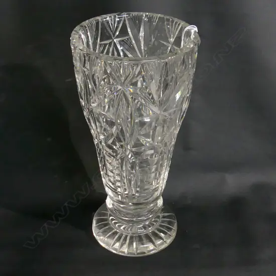 LARGE CRYSTAL VASE H.295mm