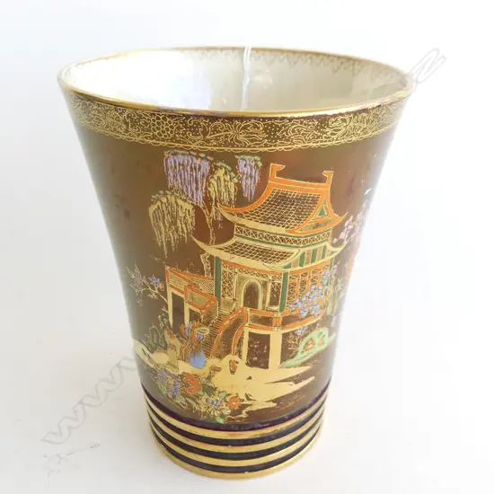 CARLTON WARE ROUGE ROYAL VASE H.180mm