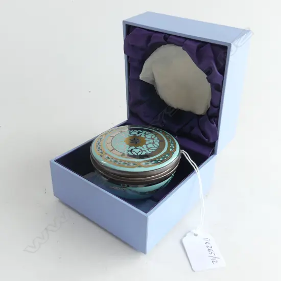 BOXED WEDGWOOD GREENWICH CLOCK D 70 MM