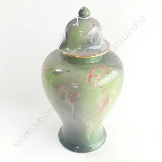 WILKINSONS ROYAL STAFFORDSHIRE POTTERY ORIFLAMME GINGER JAR professional restoration