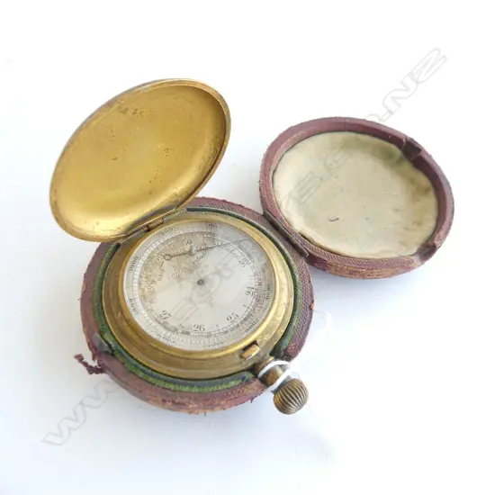 CASED POCKET BAROMETER