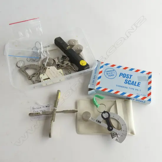 SMALL COLLECTION OF LETTER SCALES