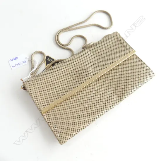 OROTON GLOMESH EVENING BAG w. ORIG. LABEL & GUARANTEE