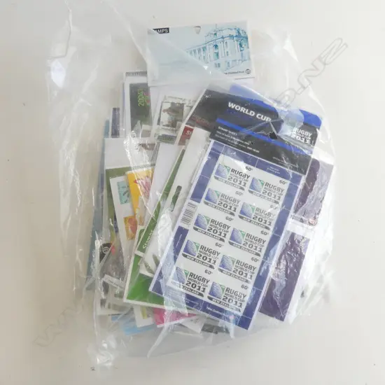 ASST. NZ STAMPS PACKS ETC $300 APPROX FACE VALUE