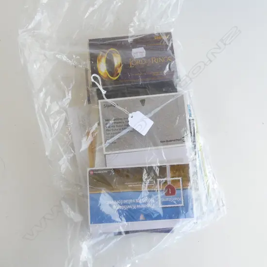 ASST. NZ STAMPS PACKS ETC $300 APPROX FACE VALUE