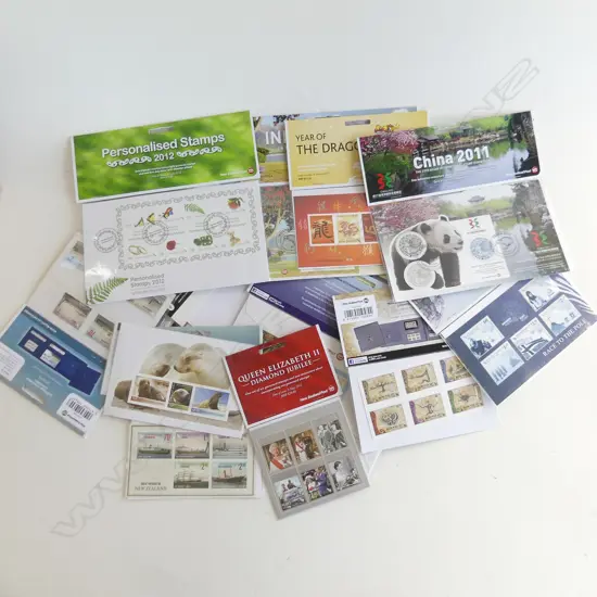 ASST. NZ STAMPS PACKS ETC $200 APPROX FACE VALUE