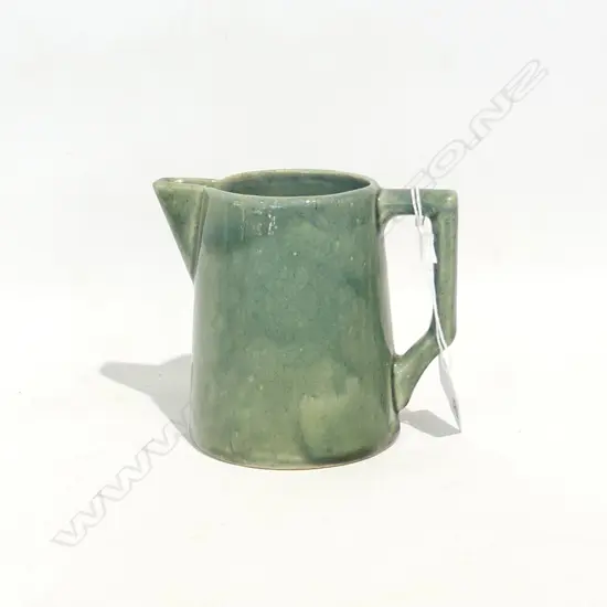 TIMARU POTTERY – GREEN JUG H.95mm