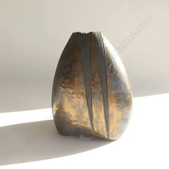 RICK RUDD METALLIC GLAZED VASE H.170mm