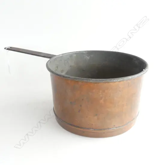 LGE ANTIQUE COPPER SAUCE PAN 260mm dia