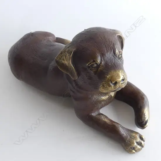 BRONZE PUPPY   L. 370MM