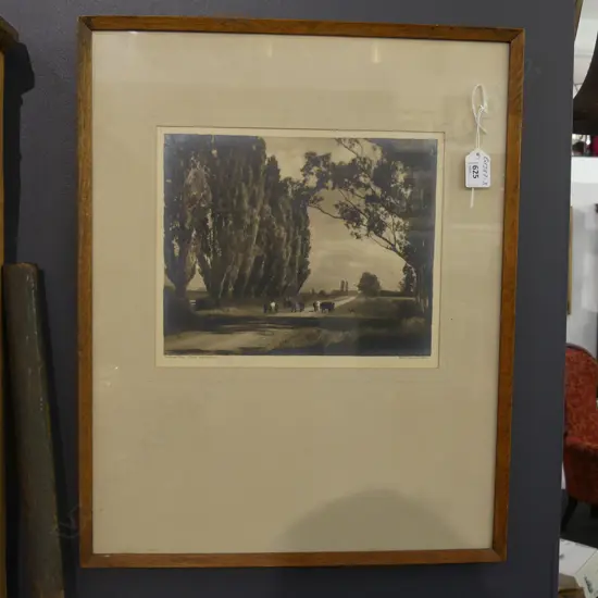 George Chance (1885-1963) 'Summer Day-South Canterbury'