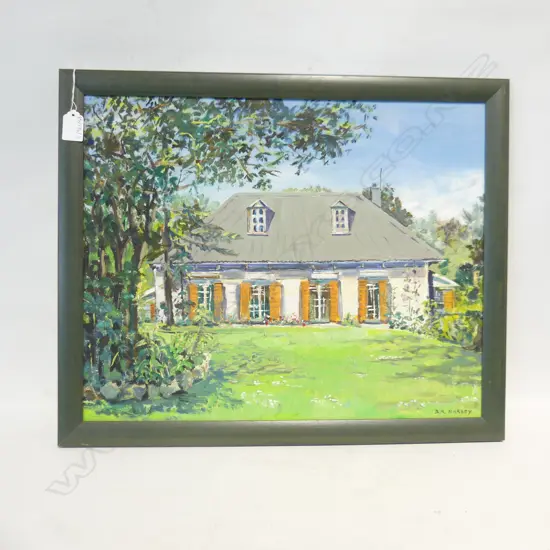 BRENDA M. NARBEY 'THE ELMS' OIL 395x500mm