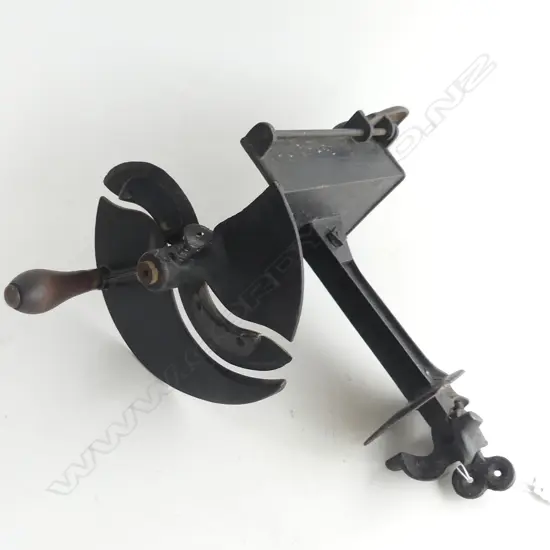 ANTIQUE 'STERLING' CAST IRON MEAT SLICER H.320mm