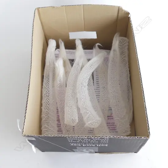 BOX LOT 9 VENUS FLOWER BASKETS L. 200 / 250mm