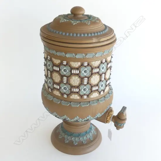 DOULTON LAMPBETH 'SILICONE' CERAMIC WATER FILTER H.410mm chip to lid