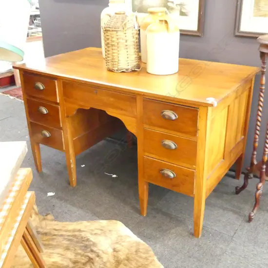 LARGE OLD RIMU DESK 1360x755x785mm