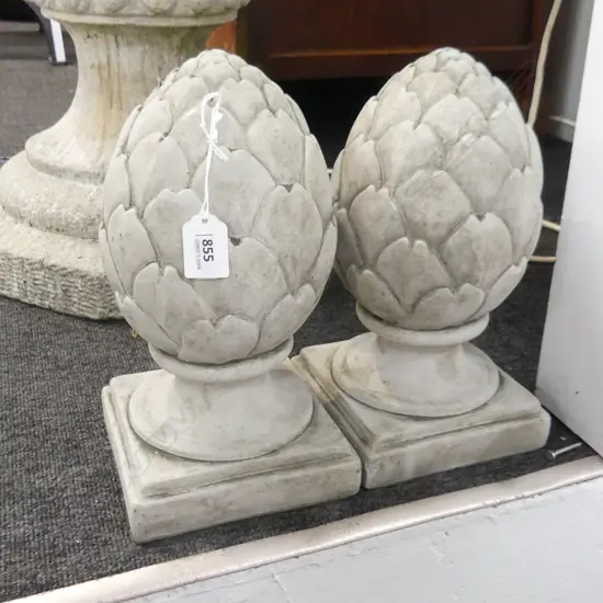 PR CONCRETE GARDEN ARTICHOKE FINIALS H.280mm