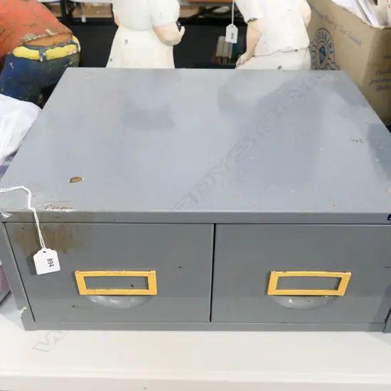 2 DRAWER FILING CABINET W.470mm