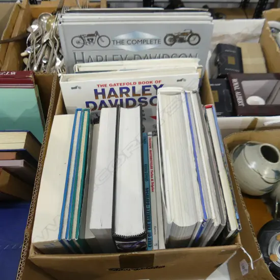 BOX LOT ASST. BOOKS; CARS / MOTOBIKE INTEREST