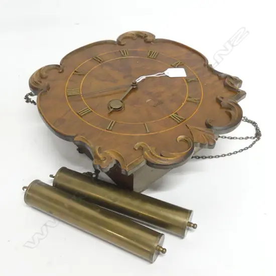 VINTAGE WOODEN WALL CLOCK