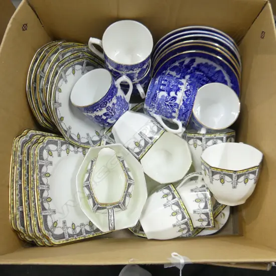 ROYAL DOULTON & ROYAL ALBERT TRIOS & DUOS ETC. 