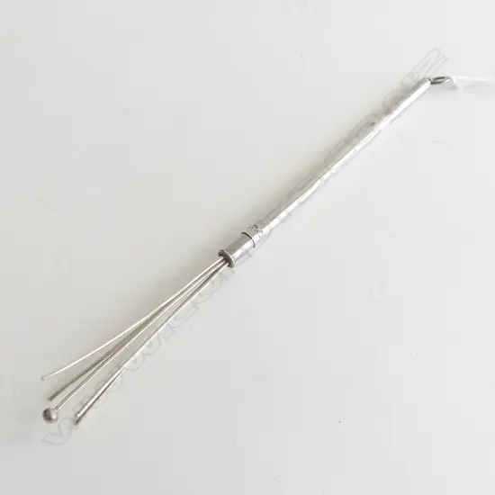 SILVER SWIZZLE STICK L.95mm